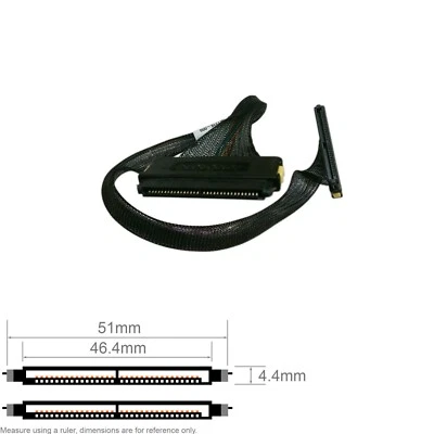SAS Multilane Backplane Cable SFF-8484 SFF8484 18" HP 361316-009 H Proliant - Image 1 of 2
