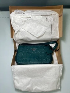 Coach Nolita 19 Leder Handtasche Tasche Waldgrün Neu ohne Etikett mit Karton Kostenloser Versand! - Bild 1 von 10