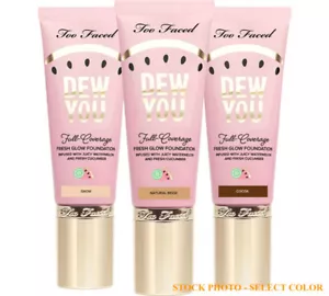 NUEVO EN CAJA BASE TUTTI FRUTTI DEW YOU COBERTURA COMPLETA FRESH GLOW - SELECCIONA - Imagen 1 de 5