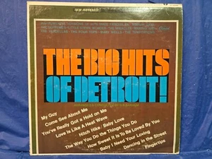LOS GRANDES ÉXITOS DE DETROIT VINILO LP STEVIE WONDER, MARVIN GAYE, CUATRO TOPS, MILAGROS - Imagen 1 de 4