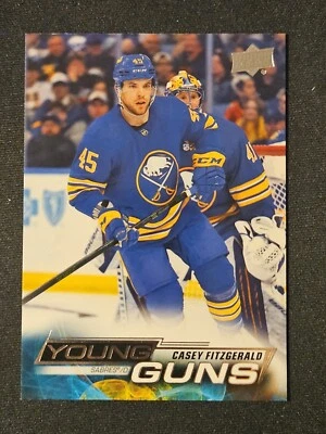 22-23 Upper Deck Casey Fitzgerald Young Guns Rookie 🚨🚨🚨 Buffalo Sabres  - Image 1 of 2