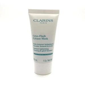 Clarins Cryo-Flash Cream-Mask 30ml Travel Size - New & Foil Sealed - Free P&P - Picture 1 of 3