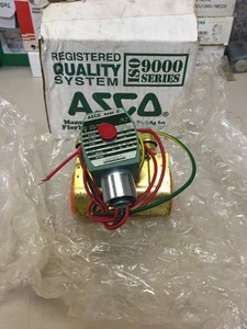 ASCO 2-Wege Ventil Teile-Nr 8210G8 24VDC 1 1/4 NPT 230/60 110/50 gebraucht Magnetventil verpackt - Bild 1 von 5