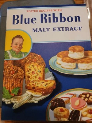 VTG NEW 1951 Tested Recipes with Blue Ribbon Malt Extract Cook Book 1971/72 - Image 1 of 3