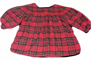 Next Girls Pretty Red Tartan Dress -18-24 Months - Picture 1 of 3