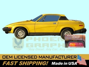 1977, fits 1975 1976 1978 1979 1980 1981, Triumph TR7 Stripe Decal Graphics Kit - Picture 1 of 1
