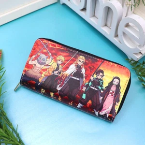Demon Slayer Cosplay Costume Wallet Anime Gift Unisex Adults Purse Presents Teen - Picture 1 of 3