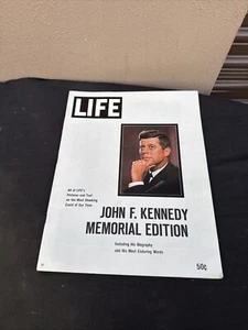 Vintage Life Magazine John F Kennedy Memorial Edition 1963 JFK Biography 1960's - Picture 1 of 14