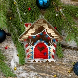 Hágalo usted mismo Árbol de Navidad Juguete Kit "Casa de Navidad" - Imagen 1 de 3