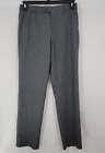 George Flat Front Dress Pants Slacks Gray Flex Comfort Workwear Men's 30x30