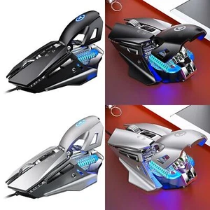 G10 Gaming Mouse Wired Dynamic Lighting Optical Mouse with Flap Tail for PC - Picture 1 of 7