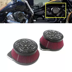 Dual Air Filter Kit For Suzuki Boulevard M109R 2006-2019 VZR1800 Intruder 1800 - Picture 1 of 7