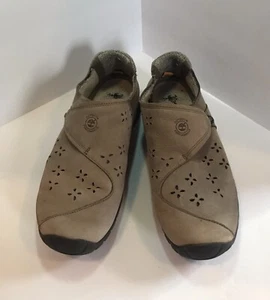 Timberland Smartwool Tan Leather Moccasin Women’s 9 Slip-on Casual Outdoor Shoe - Picture 1 of 8