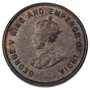 1920 Straits Settlements 5 Cents In XF, KM# 34 - Picture 1 of 4