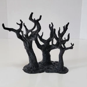 3D Printed~ Spooky Black Trees on 4.5" Base~ Halloween~ Detailed Creepy Decor - Picture 1 of 12