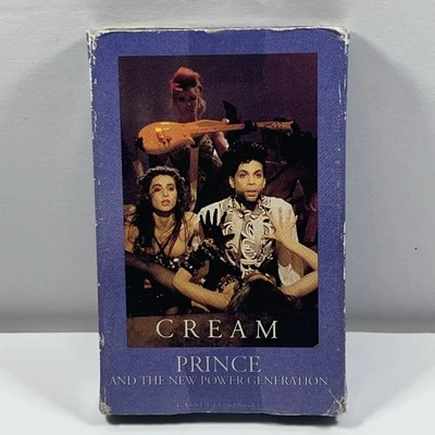 Prince Cream Cassette Single 1991 NPG Diamonds and Pearls Warner Bros NPG Bside - Image 1 of 4