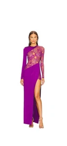 Michael Costello X REVOLVE Hillary Kleid Lila Größe XL - Bild 1 von 4