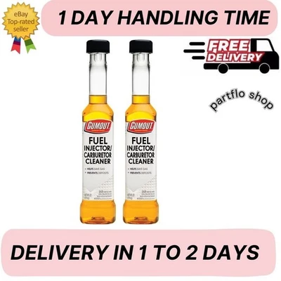 ( Pack of 2 ) Gumout Fuel Injector Cleaner/Carb Cleaner Additive 6 oz - 510021W - Image 1 of 3