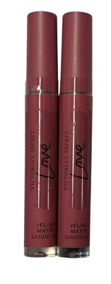 Victoria's Secret Velvet Matte Cream Liquid Lip “Love” Set Of 2 New Sealed - Image 1 of 2