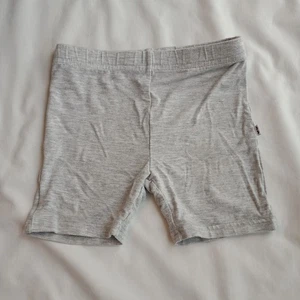 Play By Little Sleepies Bike Shorts Mädchen 4T Bambus hellgrau meliert Stretch - Bild 1 von 3