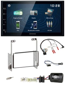 Kenwood 2DIN Bluetooth Lenkrad USB DAB Autoradio für Nissan X-Trail T31 2007-200 - Bild 1 von 10