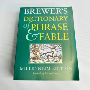 Brewer’s Dictionary of Phrase & Fable Millennium Edition - Adrian Room Paperback - Picture 1 of 11
