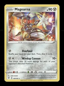 Holograma Magearna raro SWSH04: voltaje vívido 128/185 casi nuevo Pokémon casi nuevo - Imagen 1 de 2