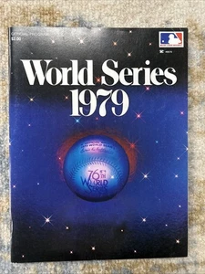 Vintage World Series Program 1979 Baltimore Orioles Pittsburgh Pirates - Picture 1 of 7