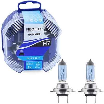 NEOLUX von Osram H7 Blue Light 55W 12V  Halogen Leuchtmittel Xenon Look 2 Stück - Bild 1 von 4