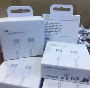 2 x OEM iPhone 15 & 16 Pro Max Fast Charging USB Type-C Cables Original Woven - Picture 1 of 1