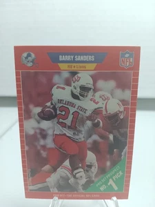 1989 Pro Set Prospect Barry Sanders RC #494 - Picture 1 of 2