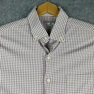 Camicia PETER MILLAR media estiva comoda abito viola bianco check casual usata in ottime condizioni - Foto 1 di 13