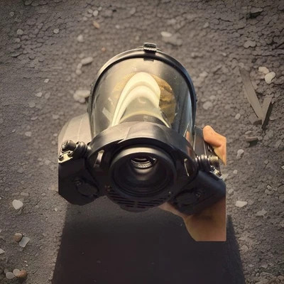 MASCARILLA SCOTT AV-3000 PIEZA FACIAL LUCHA CONTRA INCENDIOS SCBA TALLA M con red de cabeza KEVLAR Foto 1 de 4