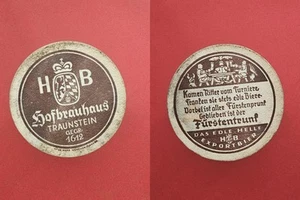 Hofbrauhaus Traunstein Kamen Ritter vom Turniere...Brauerei Bierdeckel Bier - Picture 1 of 1