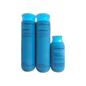 Living Proof No Frizz Shampoo and Conditioner Set (8oz) PLUS Leaven In Cond 4oz - Picture 1 of 2