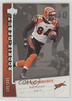 2006 Upper Deck Rookie Debut Holofoil /325 TJ Houshmandzadeh #21 - Image 1 of 2