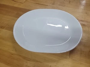 Weiße Servierplatte - Corelle Vitrelle 12-1/4" x 10" - USA - Bild 1 von 4