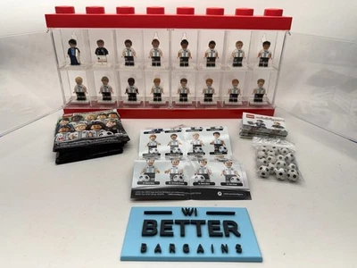 LEGO 71014 Completed Set of 16 Germany Would Cup Team Soccer Minifigures W/Case - Image 1 of 4
