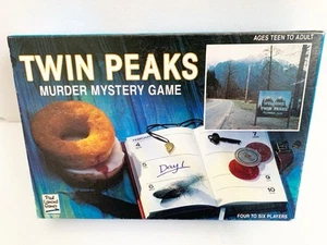 Twin Peaks Murder Mystery Board Game 100% Complete - Picture 1 of 12