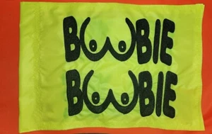 12"x18" BOOBIE BOOBIE Lime Squeeze  Safety flag UTV JEEP BOAT - Picture 1 of 2