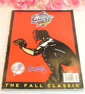 MLB 1999 World Series Official Program Yankees Vs Braves - Picture 1 of 2