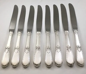 1847 Rogers Bro International ADORATION versilbertes 8-hohles Tafelmesser 9 1/4 Zoll - Bild 1 von 4