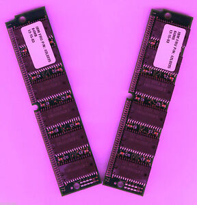 128MB MEG 2x 64 SAMPLER MEMORY RAM SIMM UPGRADE KIT ROLAND KURZWEIL EMU E-mu NEW