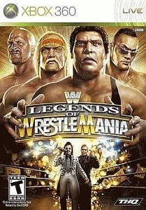 WWE Legends of WrestleMania Microsoft Xbox 360 NTSC-J CIB - Picture 1 of 10