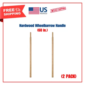 True Temper 60 in. Hardwood Wheelbarrow Handle (Pack of 2) - Picture 1 of 6