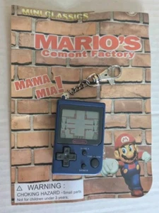 Vintage Nintendo Mini Classics Mario's Cement Factory Keychain Game Collectible - Picture 1 of 9