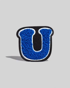 Marc Jacobs U Blue Chenille Varsity Letter Patch - Large - Picture 1 of 1