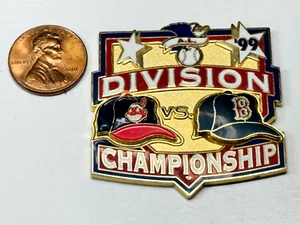 Cleveland Indians Boston Red Sox ALCS Series Pin 1999 AL Division Championship - Picture 1 of 2