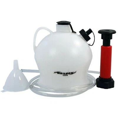 Neilsen Vacuum Oil & Brake Fluid Extractor Manual Pump Transfer Suction 4 Litre - Image 1 of 4