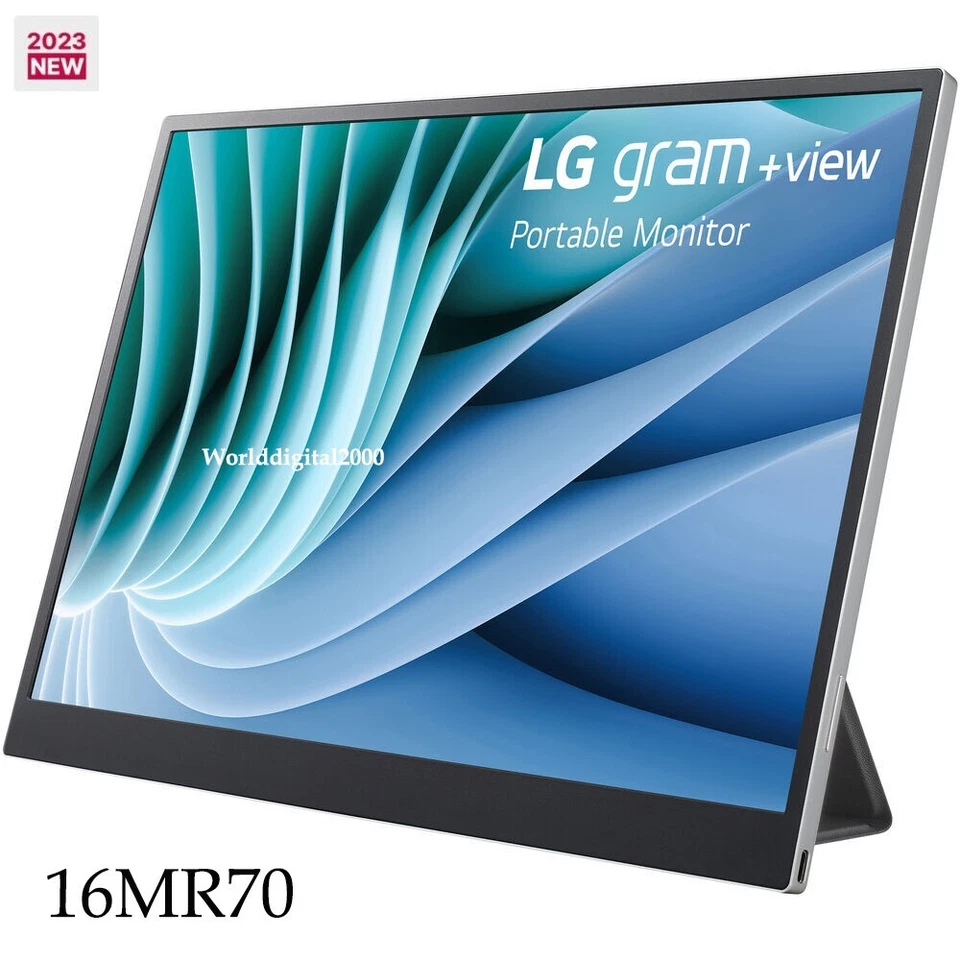 2023 LG 16 gram+View2 Plus 16MR70 2nd Gen IPS Portable Monitor WQXGA 2560*1600 - Image 1 of 1